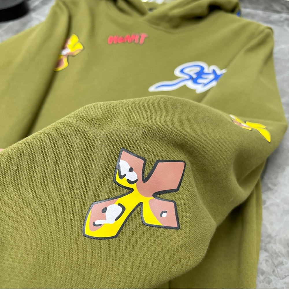 ⭐️⭐️Chrome Hearts Graffiti Spider Web Hoody Sweatshirt - Picture 6 of 8